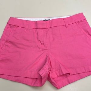 J.CREW HOT PINK SHORTS